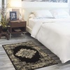 image:imageNourison Home Grafix Traditional Navy Blue 3 x 5 AreaRug EasyCleaning Non Shedding Bed Room Living Room Dining Room Kitchen 3x5Black