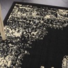 image:imageNourison Home Grafix Traditional Navy Blue 3 x 5 AreaRug EasyCleaning Non Shedding Bed Room Living Room Dining Room Kitchen 3x5Black
