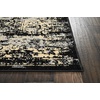 image:imageNourison Home Grafix Traditional Navy Blue 3 x 5 AreaRug EasyCleaning Non Shedding Bed Room Living Room Dining Room Kitchen 3x5Black