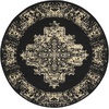 image:imageNourison Home Grafix Traditional Navy Blue 3 x 5 AreaRug EasyCleaning Non Shedding Bed Room Living Room Dining Room Kitchen 3x5Black