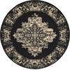 image:imageNourison Home Grafix Traditional Navy Blue 3 x 5 AreaRug EasyCleaning Non Shedding Bed Room Living Room Dining Room Kitchen 3x5Black