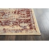 image:imageNourison Home Grafix Traditional Navy Blue 3 x 5 AreaRug EasyCleaning Non Shedding Bed Room Living Room Dining Room Kitchen 3x5Cream Red