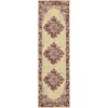 image:imageNourison Home Grafix Traditional Navy Blue 3 x 5 AreaRug EasyCleaning Non Shedding Bed Room Living Room Dining Room Kitchen 3x5Cream Red
