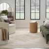 image:imageNourison Home Grafix Traditional Navy Blue 3 x 5 AreaRug EasyCleaning Non Shedding Bed Room Living Room Dining Room Kitchen 3x5Ivory Beige
