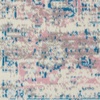 image:imageNourison Home Grafix Traditional Navy Blue 3 x 5 AreaRug EasyCleaning Non Shedding Bed Room Living Room Dining Room Kitchen 3x5Ivory Pink