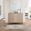 image:imageNourison Home Grafix Traditional Navy Blue 3 x 5 AreaRug EasyCleaning Non Shedding Bed Room Living Room Dining Room Kitchen 3x5Ivory Pink