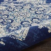image:imageNourison Home Grafix Traditional Navy Blue 3 x 5 AreaRug EasyCleaning Non Shedding Bed Room Living Room Dining Room Kitchen 3x5Navy Blue