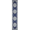 image:imageNourison Home Grafix Traditional Navy Blue 3 x 5 AreaRug EasyCleaning Non Shedding Bed Room Living Room Dining Room Kitchen 3x5Navy Blue
