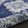 image:imageNourison Home Grafix Traditional Navy Blue 3 x 5 AreaRug EasyCleaning Non Shedding Bed Room Living Room Dining Room Kitchen 3x5Navy Blue
