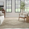 image:imageNourison Home Grafix Traditional Navy Blue 3 x 5 AreaRug EasyCleaning Non Shedding Bed Room Living Room Dining Room Kitchen 3x5Olive