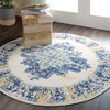 image:imageNourison Home Grafix Traditional Navy Blue 3 x 5 AreaRug EasyCleaning Non Shedding Bed Room Living Room Dining Room Kitchen 3x5White