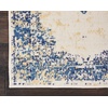 image:imageNourison Home Grafix Traditional Navy Blue 3 x 5 AreaRug EasyCleaning Non Shedding Bed Room Living Room Dining Room Kitchen 3x5White