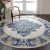 image:imageNourison Home Grafix Traditional Navy Blue 3 x 5 AreaRug EasyCleaning Non Shedding Bed Room Living Room Dining Room Kitchen 3x5White