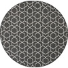 image:imageNourison Home Horizon IndoorOutdoor Black 2 x 3 Area Rug  Easy Clean Non Shedding Bed Room Living Room Dining Room Kitchen 2 x 3Black