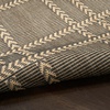 image:imageNourison Home Horizon IndoorOutdoor Charcoal 3 x 5 Area Rug  Easy Clean Non Shedding Bed Room Living Room Dining Room Kitchen 3 x 5Charcoal