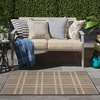 image:imageNourison Home Horizon IndoorOutdoor Charcoal 3 x 5 Area Rug  Easy Clean Non Shedding Bed Room Living Room Dining Room Kitchen 3 x 5Charcoal