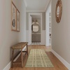 image:imageNourison Home Horizon IndoorOutdoor Charcoal 3 x 5 Area Rug  Easy Clean Non Shedding Bed Room Living Room Dining Room Kitchen 3 x 5Green