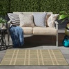 image:imageNourison Home Horizon IndoorOutdoor Charcoal 3 x 5 Area Rug  Easy Clean Non Shedding Bed Room Living Room Dining Room Kitchen 3 x 5Green