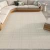 image:imageNourison Home Horizon IndoorOutdoor Charcoal 3 x 5 Area Rug  Easy Clean Non Shedding Bed Room Living Room Dining Room Kitchen 3 x 5Grey