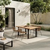 image:imageNourison Home Horizon IndoorOutdoor Charcoal 3 x 5 Area Rug  Easy Clean Non Shedding Bed Room Living Room Dining Room Kitchen 3 x 5Grey