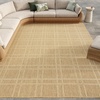 image:imageNourison Home Horizon IndoorOutdoor Charcoal 3 x 5 Area Rug  Easy Clean Non Shedding Bed Room Living Room Dining Room Kitchen 3 x 5Natural