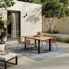 image:imageNourison Home Horizon IndoorOutdoor Charcoal 3 x 5 Area Rug  Easy Clean Non Shedding Bed Room Living Room Dining Room Kitchen 3 x 5Navy