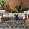 image:imageNourison Home Horizon IndoorOutdoor Green 3 x 5 Area Rug  Easy Clean Non Shedding Bed Room Living Room Dining Room Kitchen 3 x 5Black