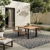 image:imageNourison Home Horizon IndoorOutdoor Green 3 x 5 Area Rug  Easy Clean Non Shedding Bed Room Living Room Dining Room Kitchen 3 x 5Black
