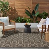 image:imageNourison Home Horizon IndoorOutdoor Green 3 x 5 Area Rug  Easy Clean Non Shedding Bed Room Living Room Dining Room Kitchen 3 x 5Charcoal