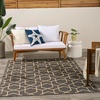 image:imageNourison Home Horizon IndoorOutdoor Green 3 x 5 Area Rug  Easy Clean Non Shedding Bed Room Living Room Dining Room Kitchen 3 x 5Charcoal