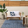 image:imageNourison Home Horizon IndoorOutdoor Green 3 x 5 Area Rug  Easy Clean Non Shedding Bed Room Living Room Dining Room Kitchen 3 x 5Denim