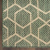 image:imageNourison Home Horizon IndoorOutdoor Green 3 x 5 Area Rug  Easy Clean Non Shedding Bed Room Living Room Dining Room Kitchen 3 x 5Green