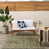 image:imageNourison Home Horizon IndoorOutdoor Green 3 x 5 Area Rug  Easy Clean Non Shedding Bed Room Living Room Dining Room Kitchen 3 x 5Green