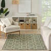 image:imageNourison Home Horizon IndoorOutdoor Green 3 x 5 Area Rug  Easy Clean Non Shedding Bed Room Living Room Dining Room Kitchen 3 x 5Green