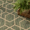 image:imageNourison Home Horizon IndoorOutdoor Green 3 x 5 Area Rug  Easy Clean Non Shedding Bed Room Living Room Dining Room Kitchen 3 x 5Green