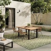 image:imageNourison Home Horizon IndoorOutdoor Green 3 x 5 Area Rug  Easy Clean Non Shedding Bed Room Living Room Dining Room Kitchen 3 x 5Green