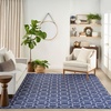image:imageNourison Home Horizon IndoorOutdoor Green 3 x 5 Area Rug  Easy Clean Non Shedding Bed Room Living Room Dining Room Kitchen 3 x 5Navy