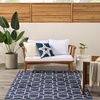 image:imageNourison Home Horizon IndoorOutdoor Green 3 x 5 Area Rug  Easy Clean Non Shedding Bed Room Living Room Dining Room Kitchen 3 x 5Navy