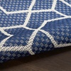 image:imageNourison Home Horizon IndoorOutdoor Green 3 x 5 Area Rug  Easy Clean Non Shedding Bed Room Living Room Dining Room Kitchen 3 x 5Navy