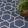 image:imageNourison Home Horizon IndoorOutdoor Green 3 x 5 Area Rug  Easy Clean Non Shedding Bed Room Living Room Dining Room Kitchen 3 x 5Navy