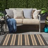 image:imageNourison Home Horizon IndoorOutdoor Navy 3 x 5 Area Rug  Easy Clean Non Shedding Bed Room Living Room Dining Room Kitchen 3 x 5Charcoal