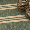 image:imageNourison Home Horizon IndoorOutdoor Navy 3 x 5 Area Rug  Easy Clean Non Shedding Bed Room Living Room Dining Room Kitchen 3 x 5Green