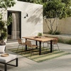 image:imageNourison Home Horizon IndoorOutdoor Navy 3 x 5 Area Rug  Easy Clean Non Shedding Bed Room Living Room Dining Room Kitchen 3 x 5Green