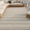image:imageNourison Home Horizon IndoorOutdoor Navy 3 x 5 Area Rug  Easy Clean Non Shedding Bed Room Living Room Dining Room Kitchen 3 x 5Grey