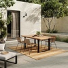 image:imageNourison Home Horizon IndoorOutdoor Navy 3 x 5 Area Rug  Easy Clean Non Shedding Bed Room Living Room Dining Room Kitchen 3 x 5Natural