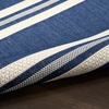 image:imageNourison Home Horizon IndoorOutdoor Navy 3 x 5 Area Rug  Easy Clean Non Shedding Bed Room Living Room Dining Room Kitchen 3 x 5Navy