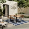 image:imageNourison Home Horizon IndoorOutdoor Navy 3 x 5 Area Rug  Easy Clean Non Shedding Bed Room Living Room Dining Room Kitchen 3 x 5Navy