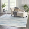 image:imageNourison Home Jubilant Blue 3 x 5 Area Rug  Easy Clean Non Shedding Bed Room Living Room Dining Room Kitchen 3 x 5Blue
