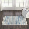 image:imageNourison Home Jubilant Blue 3 x 5 Area Rug  Easy Clean Non Shedding Bed Room Living Room Dining Room Kitchen 3 x 5Blue