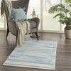 image:imageNourison Home Jubilant Blue 3 x 5 Area Rug  Easy Clean Non Shedding Bed Room Living Room Dining Room Kitchen 3 x 5Blue